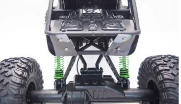 22217 CRAZY-CRAWLER 1:10 4WD RTR LED 1/2prop grün